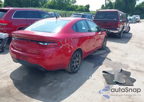 2013 Dodge Dart Sxt from USA, damaged, VIN 1C3CDFBA2DD307988